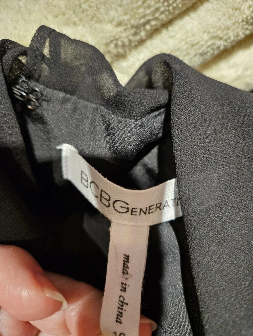 BCBGENERATION Black Romper